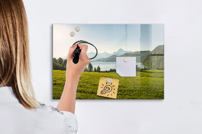 Beschreibbare magnettafel küche Gebirgsfeld