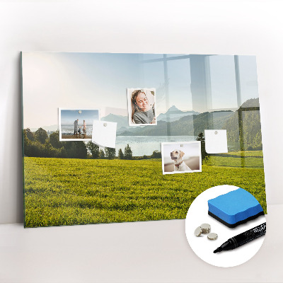Beschreibbare magnettafel küche Gebirgsfeld