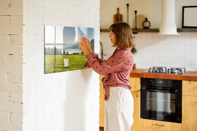 Beschreibbare magnettafel küche Gebirgsfeld