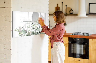 Magnetische Schreibtafel Pflanzenblätter