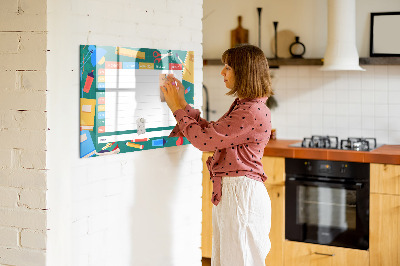 Magnetische Schreibtafel Unterrichtsplan