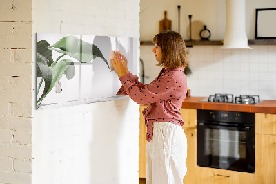 Magnetische Schreibtafel Abstrakte Blätter