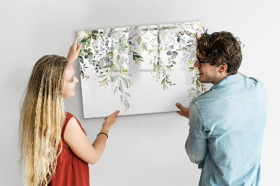 Beschreibbare magnettafel küche Blühende Natur