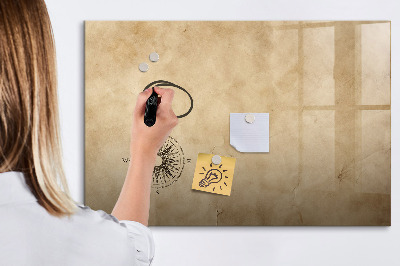 Beschreibbare magnettafel Kompass-Leinwand