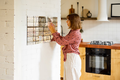 Beschreibbare magnettafel Weinkorken