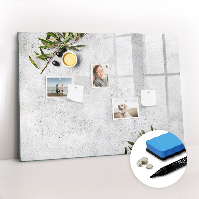Beschreibbare magnettafel Minimalistische Oliven