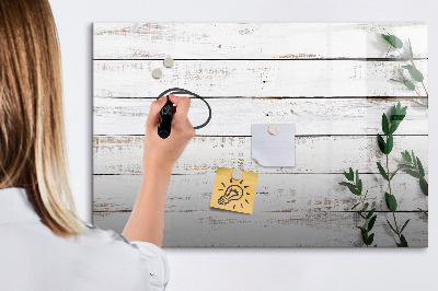 Beschreibbare magnettafel Holzbretter