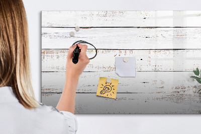 Beschreibbare magnettafel Holzbretter