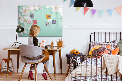 Magnetische Schreibtafel Blühende Gänseblümchen