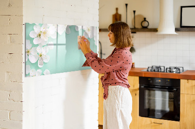 Magnetische Schreibtafel Blühende Gänseblümchen