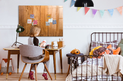 Beschreibbare magnettafel Holzbretter