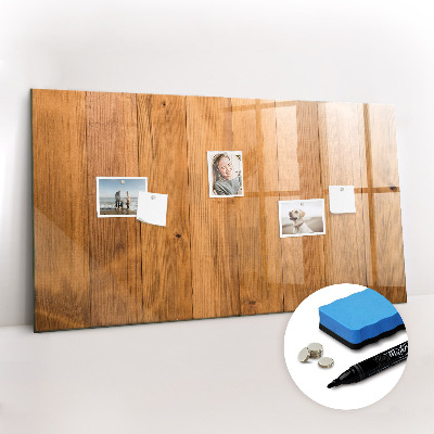 Beschreibbare magnettafel Holzbretter