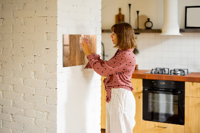 Beschreibbare magnettafel Holzbretter