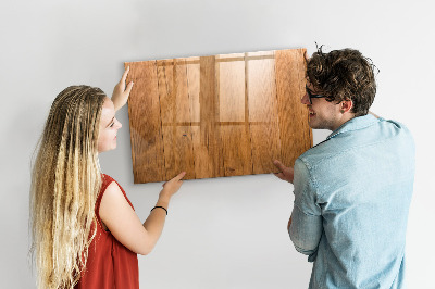 Magnettafel mit Marker Holzbretter