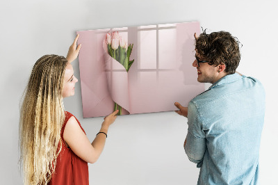 Beschreibbare magnettafel küche Blumenstrauß