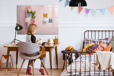 Beschreibbare magnettafel küche Blumenstrauß