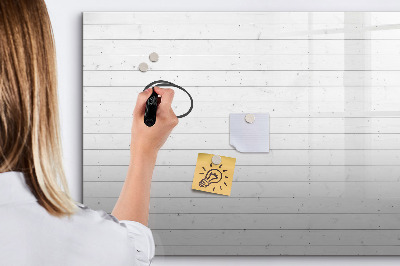Beschreibbare magnettafel küche Muster aus Holzplatten