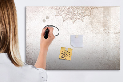 Beschreibbare magnettafel küche Dekoratives Muster