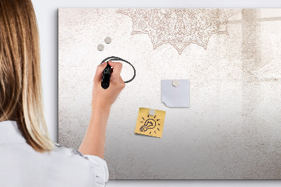 Beschreibbare magnettafel küche Dekoratives Muster