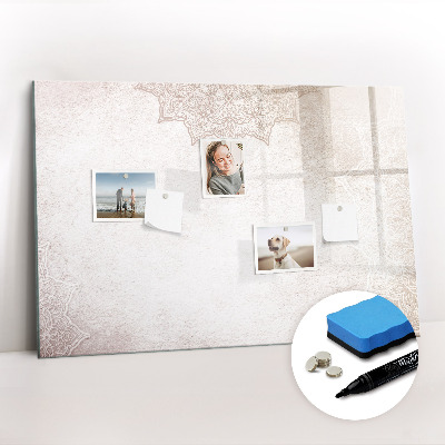 Beschreibbare magnettafel küche Dekoratives Muster