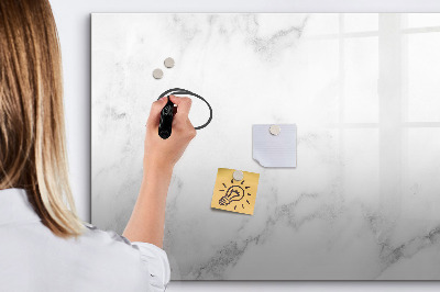 Beschreibbare magnettafel Marmor
