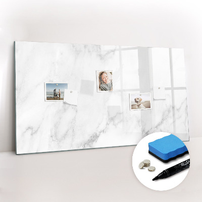 Beschreibbare magnettafel Marmor