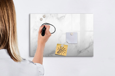 Beschreibbare magnettafel Marmor