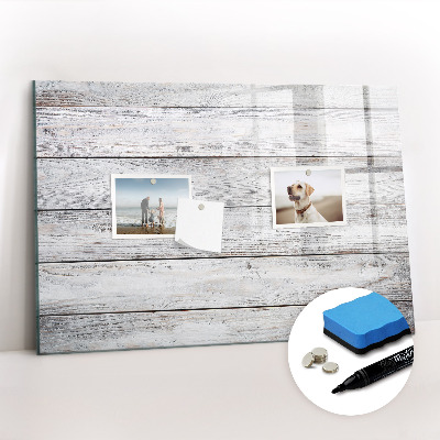 Beschreibbare magnettafel Bemalte Bretter