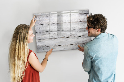 Beschreibbare magnettafel Bemalte Bretter