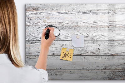 Beschreibbare magnettafel Bemalte Bretter