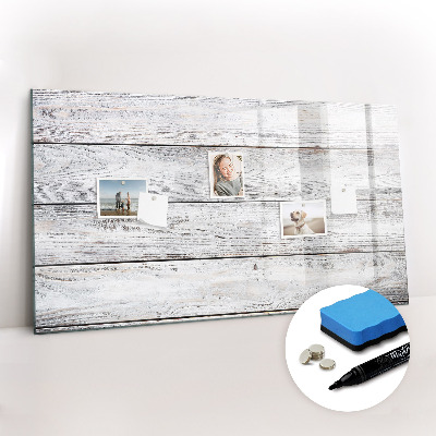 Beschreibbare magnettafel Bemalte Bretter