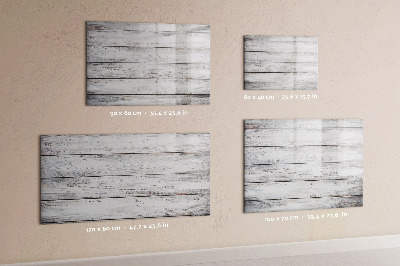 Beschreibbare magnettafel Bemalte Bretter
