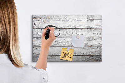 Beschreibbare magnettafel Bemalte Bretter