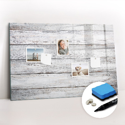 Beschreibbare magnettafel Bemalte Bretter