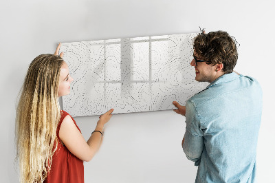 Beschreibbare magnettafel küche Abstraktionsflecken