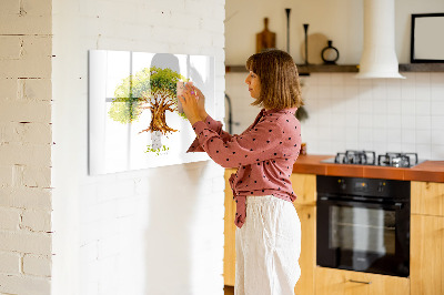 Beschreibbare magnettafel Stammbaum