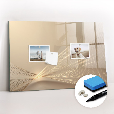 Beschreibbare magnettafel küche Abstraktes Licht