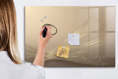 Beschreibbare magnettafel küche Abstraktes Licht