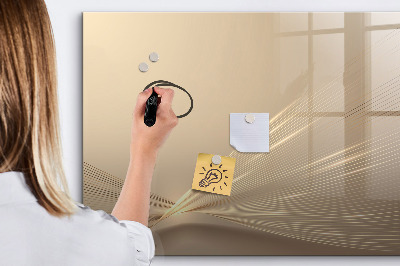 Beschreibbare magnettafel küche Abstraktes Licht