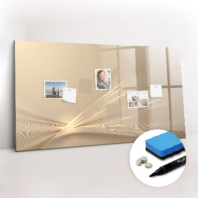 Beschreibbare magnettafel küche Abstraktes Licht