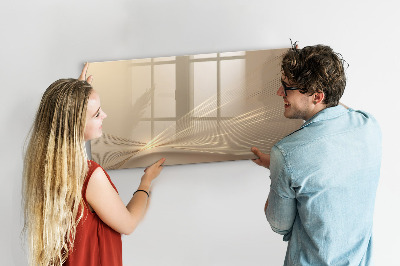 Beschreibbare magnettafel küche Abstraktes Licht