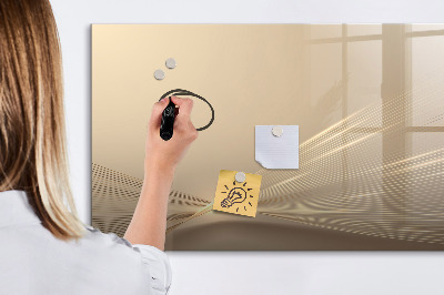 Beschreibbare magnettafel küche Abstraktes Licht