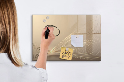 Beschreibbare magnettafel küche Abstraktes Licht