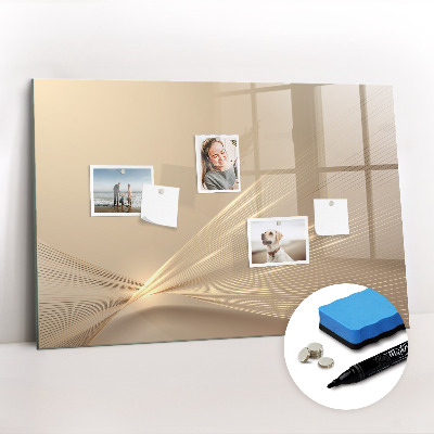 Beschreibbare magnettafel küche Abstraktes Licht