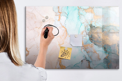 Beschreibbare magnettafel küche Abstraktes Bild