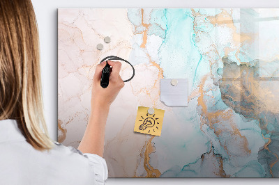 Beschreibbare magnettafel küche Abstraktes Bild