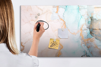 Beschreibbare magnettafel küche Abstraktes Bild