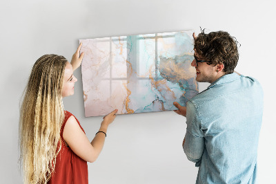 Beschreibbare magnettafel küche Abstraktes Bild