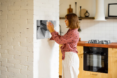 Magnetische Schreibtafel Abstrakte Dreiecke