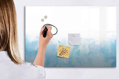 Beschreibbare magnettafel Bemalte Stellen